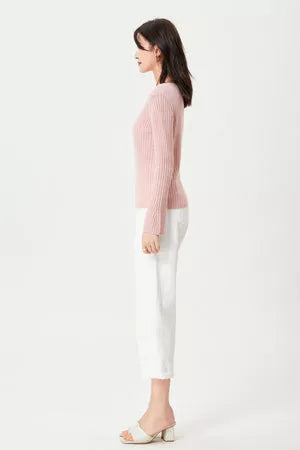 Sylphide | Pearl Cashmere Sweater Fangyan
