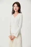 Sylphide | Pearl Cashmere Sweater Fangyan