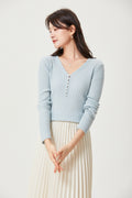Sylphide | Pearl Cashmere Sweater Fangyan