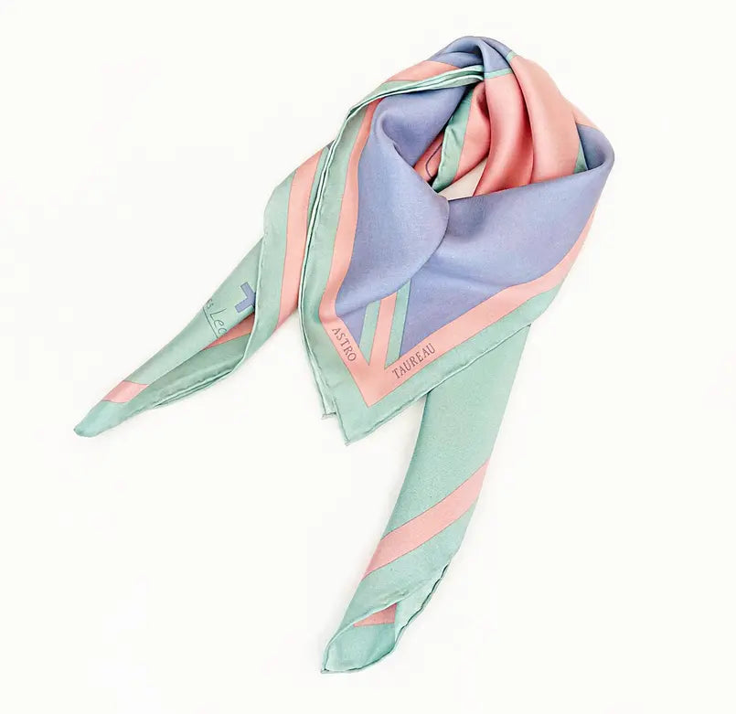 TAURUS SILK SCARF - JACQUES LECONTE Mai Desiree