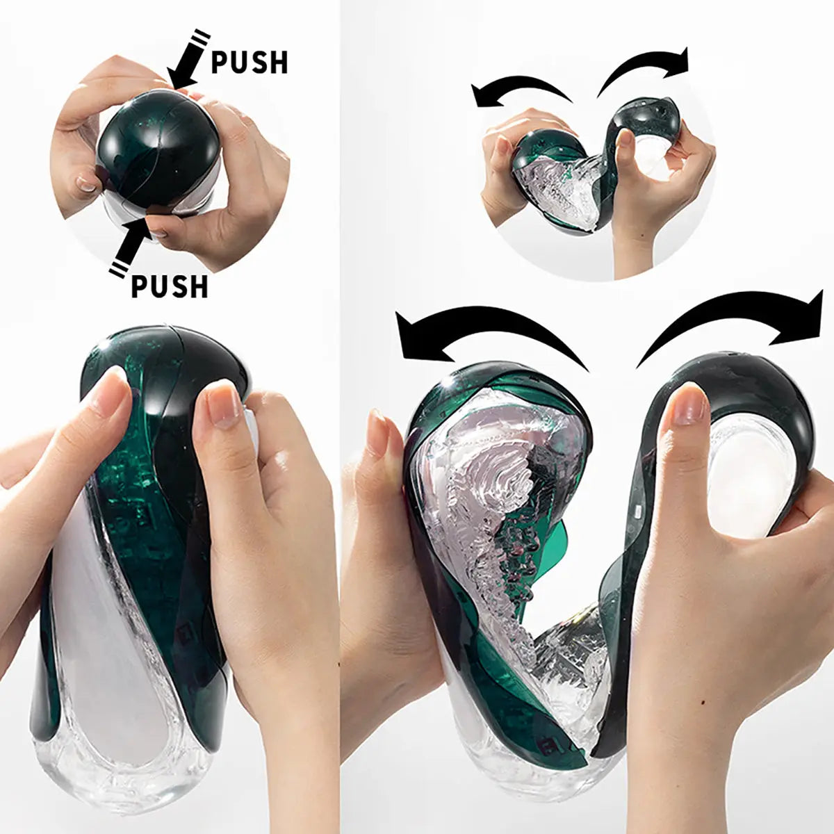 TENGA FLIP 360 Aurora Green TENGA