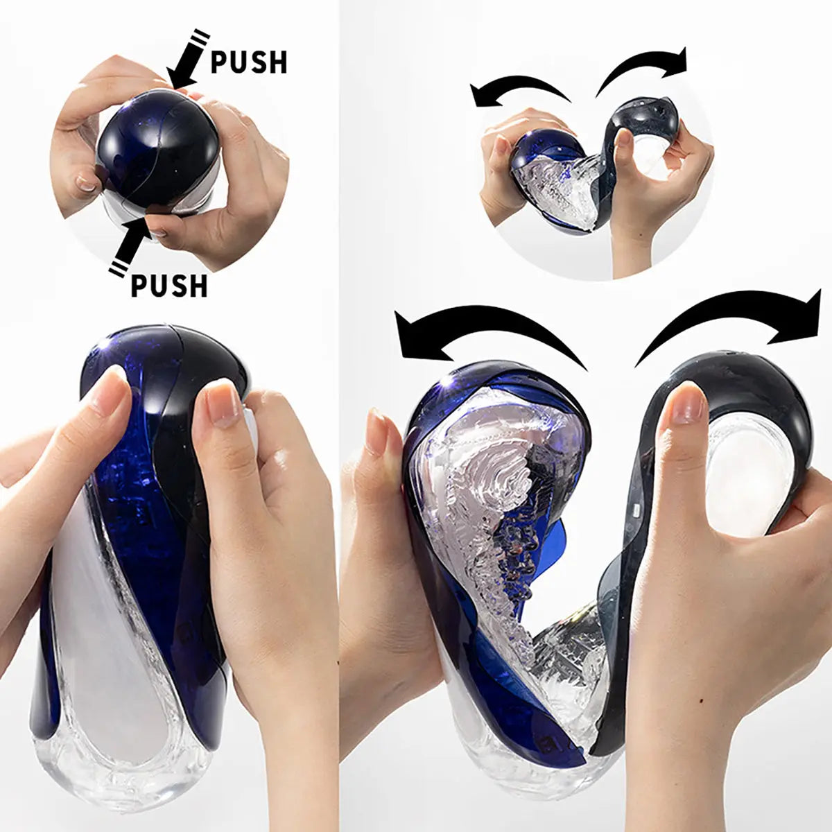 TENGA FLIP 360 Midnight Purple TENGA