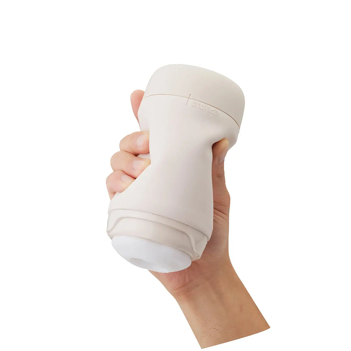 TENGA Puffy Stroker - Latte Brown - GreatEagleInc