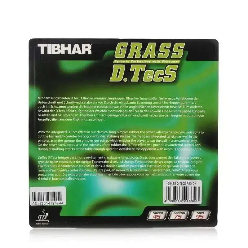 TIBHAR-GRASS-D.TECS-Pips-Long-Defensive-Table-Tennis-Rubber-With-Sponge-Or-OX-Only-Made-In-Germany-Long-Pimples-Ping-Pong-Sheet-FreeDropship-334737024