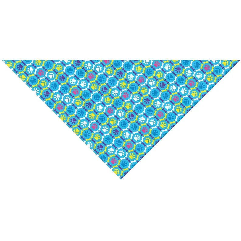 TP Puppy Paws Bandana Blue Top Performance