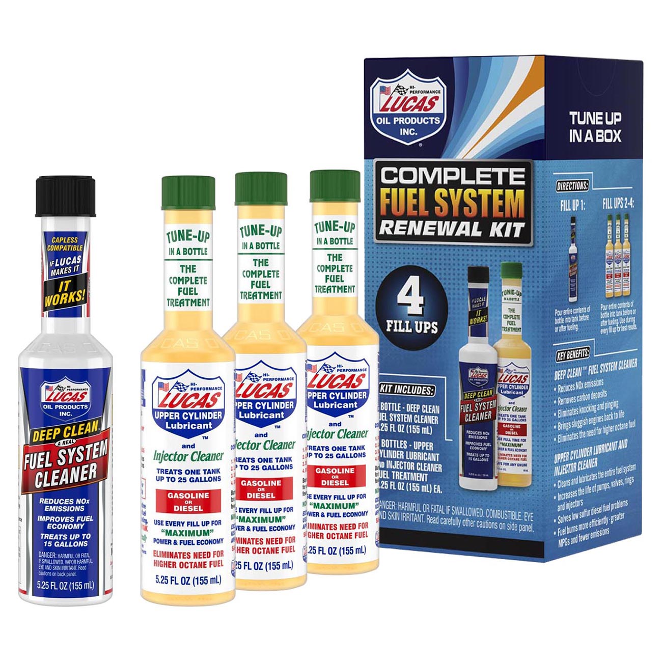 Lucas Oil Complete Fuel System Renewal Kit LUCASOIL