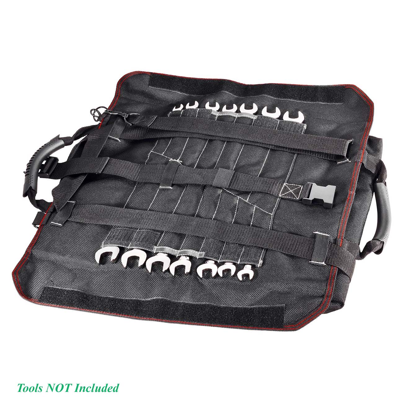 Powerbuilt 5 Zipper Pocket Roll Up Organizer Tool Bag POWERBUILT