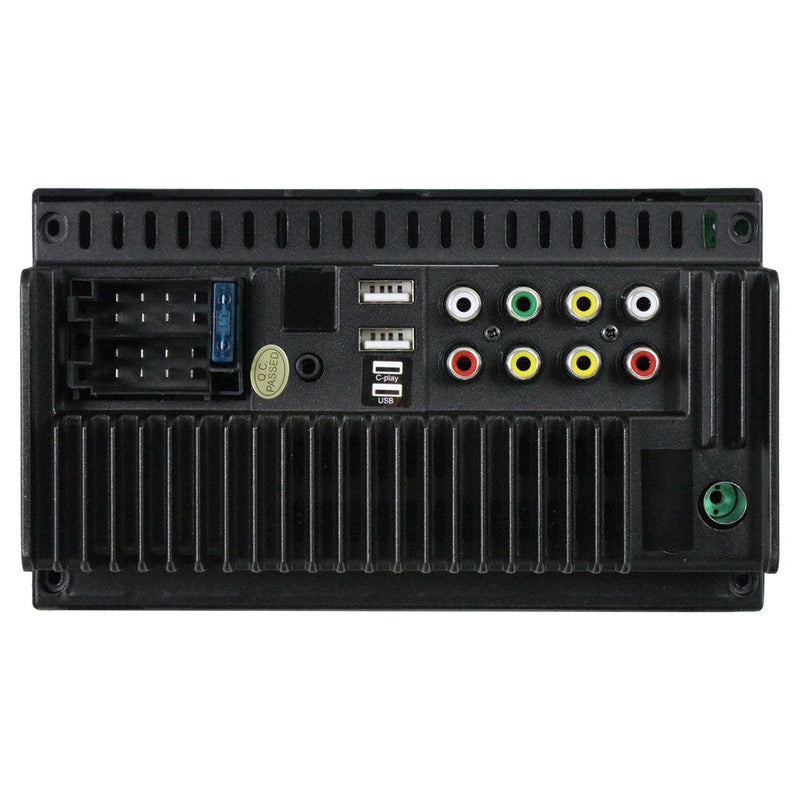 Blaupunkt 7” Double Din Mechless Fixed Face Touchscreen Receiver With Mirrorlink Android Auto/apple Blaupunkt