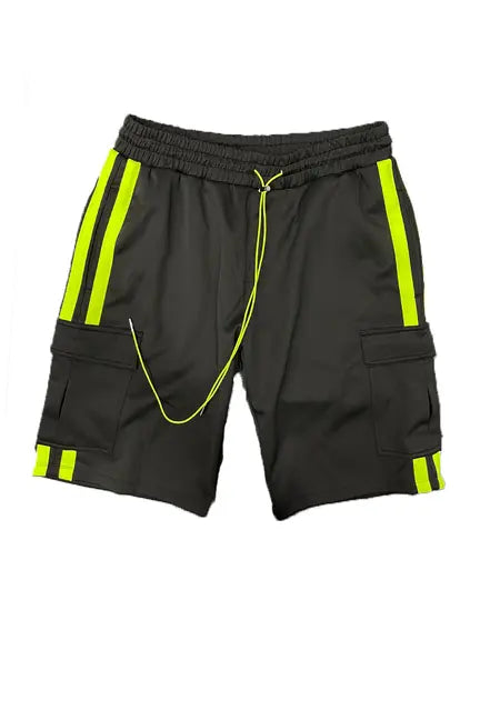 TWO STRIPE CARGO SHORT SET WEIV