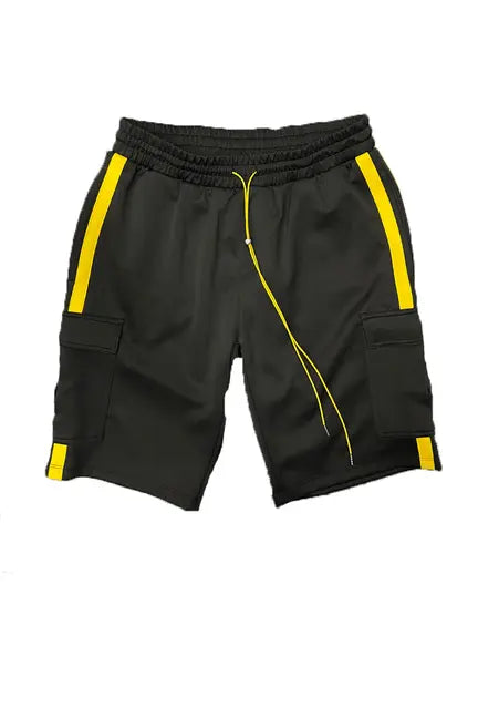 TWO STRIPE CARGO SHORT SET WEIV