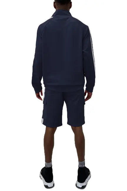 TWO STRIPE CARGO SHORT SET WEIV
