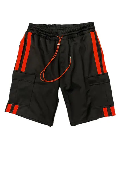 TWO STRIPE CARGO SHORT SET WEIV