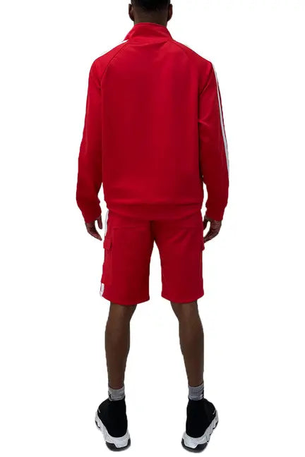 TWO STRIPE CARGO SHORT SET WEIV