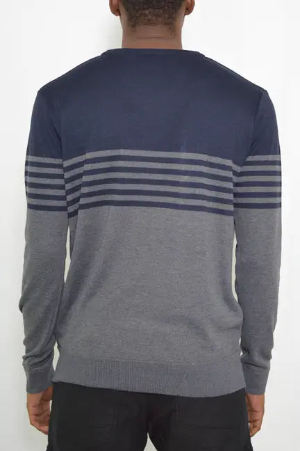 TWO TONE SWEATER WEIV
