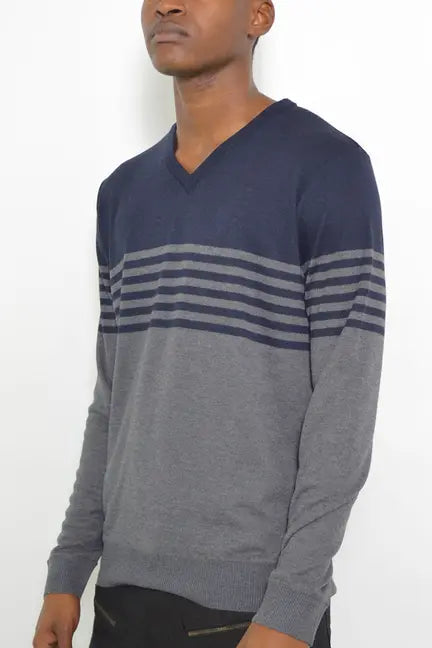TWO TONE SWEATER WEIV