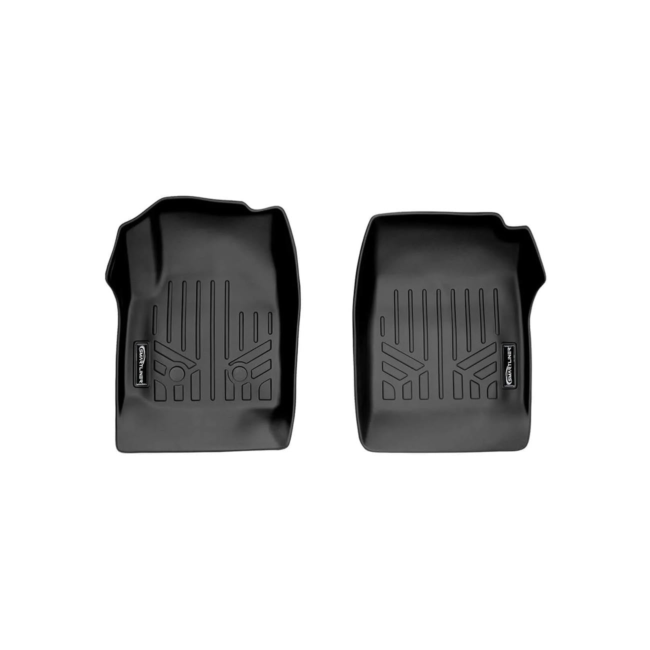 Smartliner Front/2nd Row Floor Liners '15-'22 Chevy Colorado Crew Cab/gmc Canyon Crew Cab (black) SMARTLINER