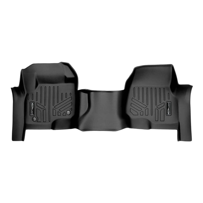 Smartliner Floor Liners Front/2nd Row '17-25 Ford F-250/f-350 Super Duty Super Crew (black) SMARTLINER
