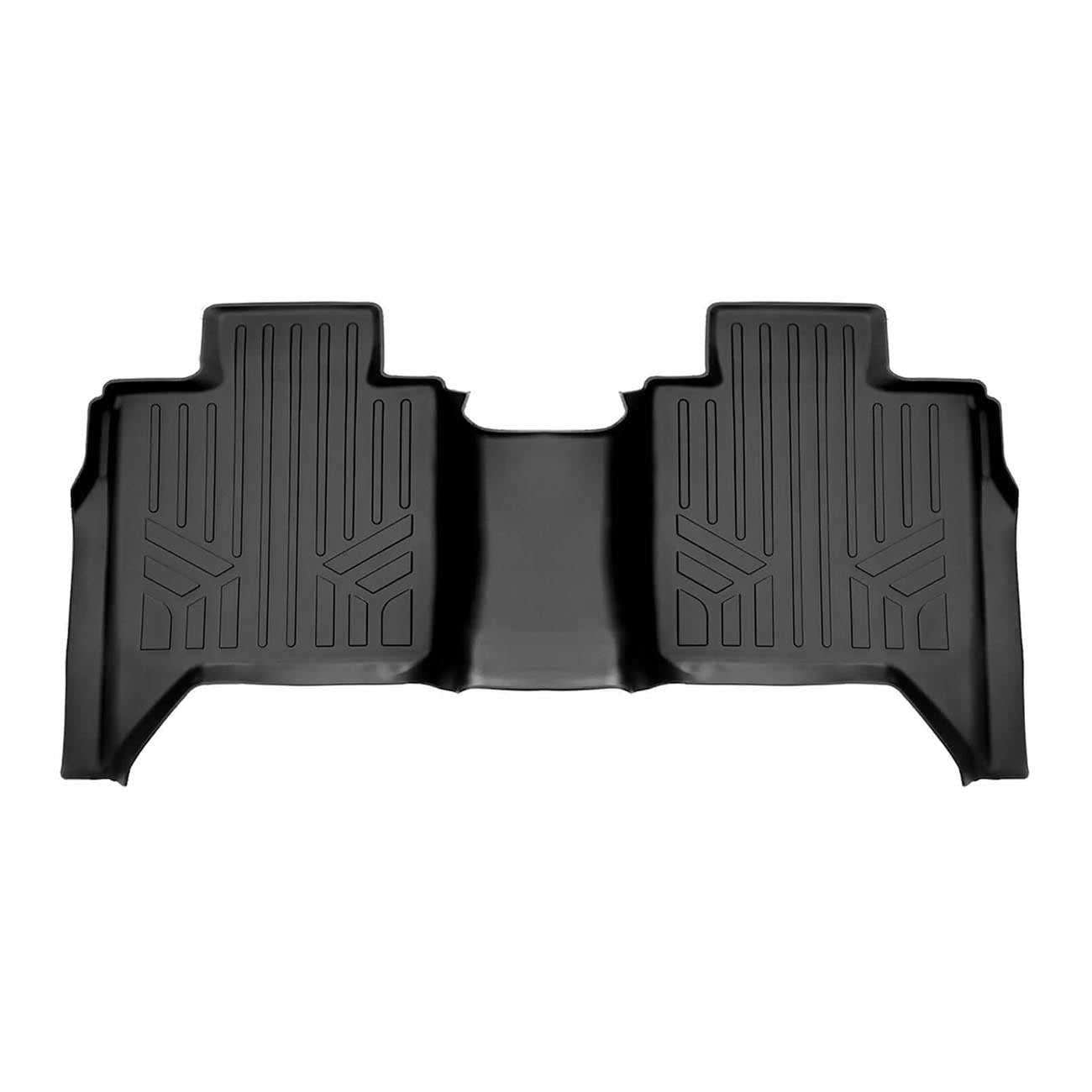 Smartliner Floor Liners Front/2nd Row 2022–2025 Toyota Tundra Crewmax Cab (black) SMARTLINER