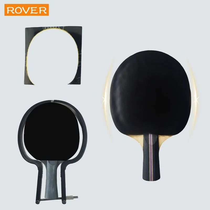 Table Tennis Racket Rubber Cutter, Table Tennis Racket Film Cutting Tool, Simple and Easy To Use, Smooth Cutting, Perfect Fit GreatEagleInc