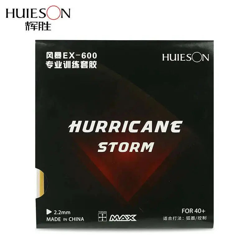 Table-Tennis-Racket-Rubber-Hurricane-Storm-EX-600-Pimples-In-Flexible-Medium-Hardness-42-2.2mm-Sponge-Fast-Attack-For-40_-Balls-FreeDropship-335316499