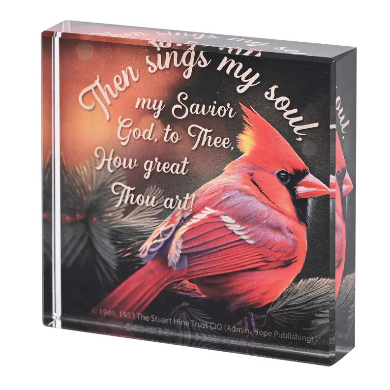 Tabletop Glass Then Sings My Soul 3x3 Dicksons Inc