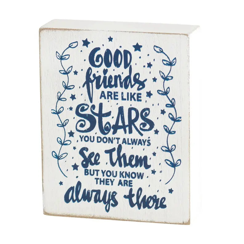 Tabletop Plaque  Good Friends Are 3x4 Dicksons Inc