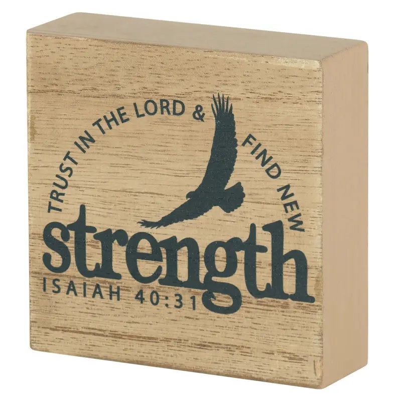 Tabletop Plaque Trust In The Lord Dicksons Inc