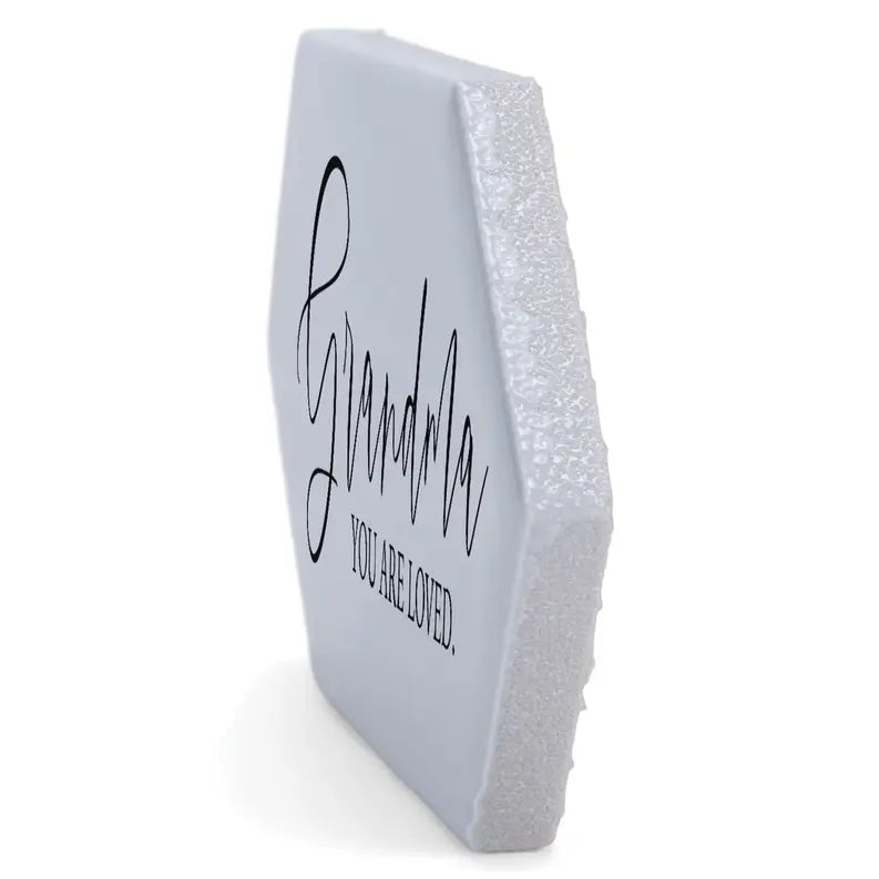 Tabletop Tile Grandma You are Loved Grey Dicksons Inc