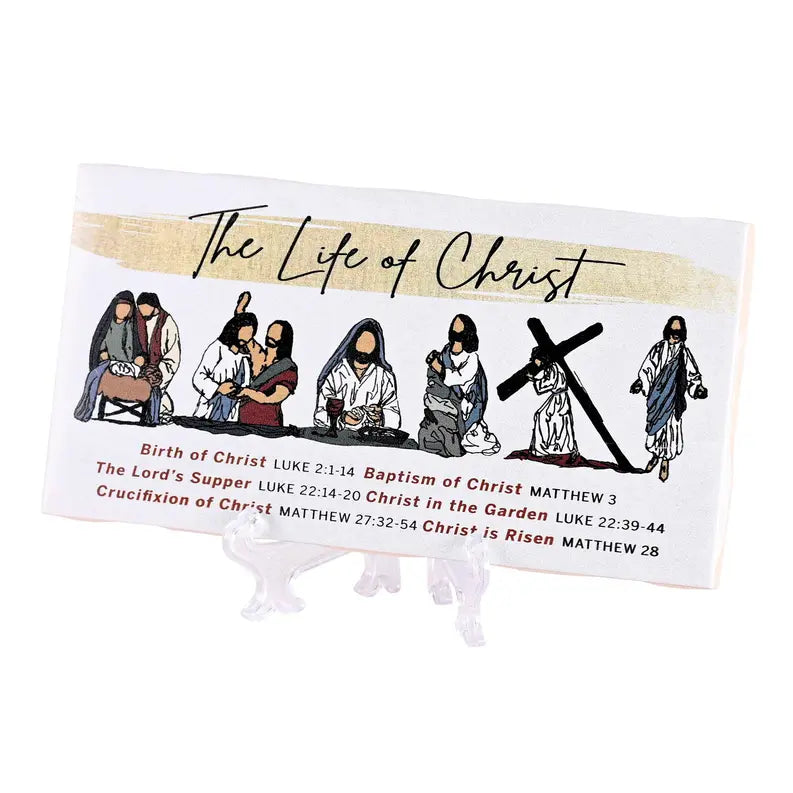Tabletop Tile The Life Of Christ Dicksons Inc