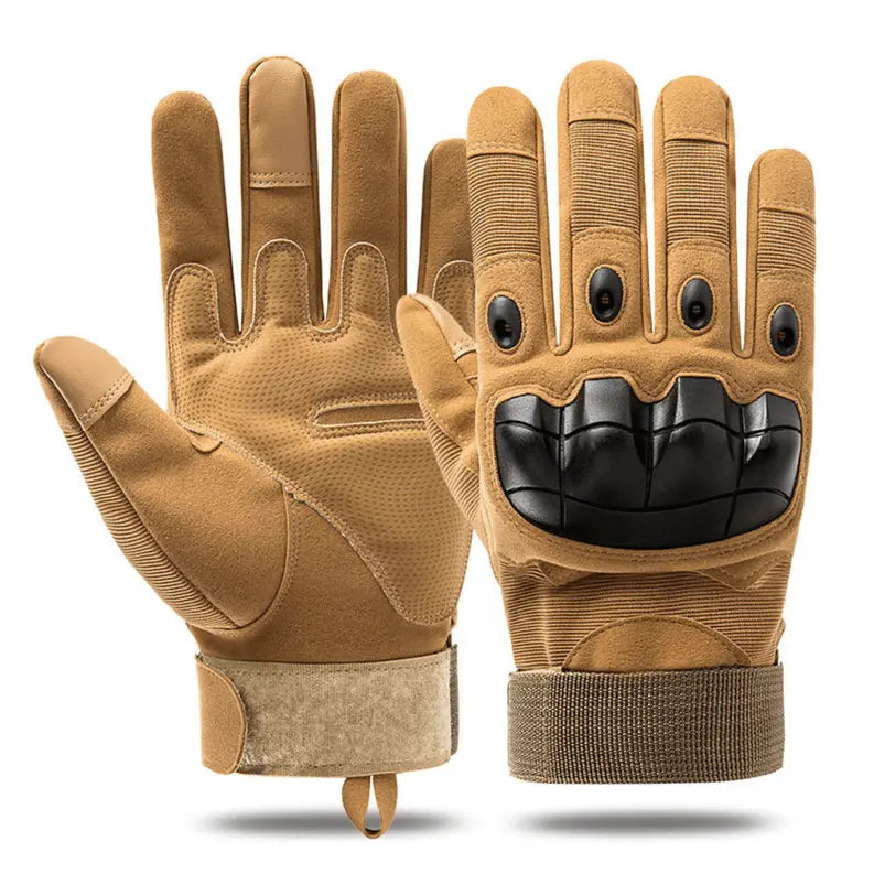 Tactical Military Airsoft Gloves for Outdoor Sports, Paintball, and Motorcycling with Touchscreen Fingertip Capability JupiterGear