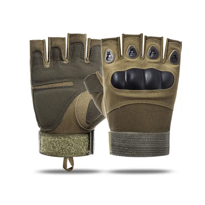 Tactical Military Fingerless Airsoft Gloves for Outdoor Sports, Paintball, and Motorcycling JupiterGear