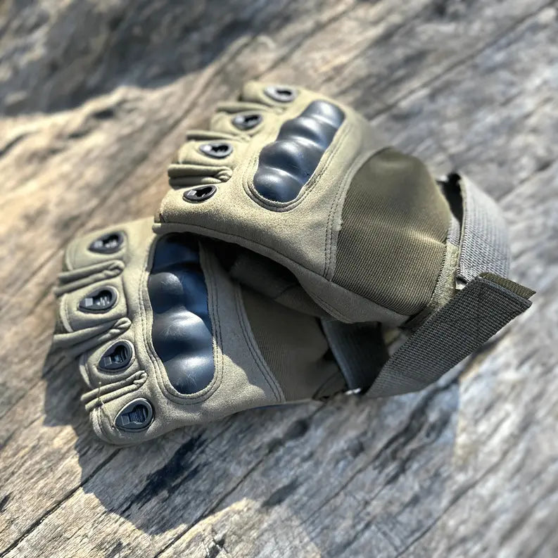 Tactical Military Fingerless Airsoft Gloves for Outdoor Sports, Paintball, and Motorcycling JupiterGear