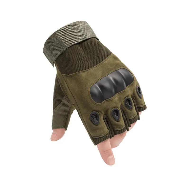 Tactical Military Fingerless Airsoft Gloves for Outdoor Sports, Paintball, and Motorcycling JupiterGear
