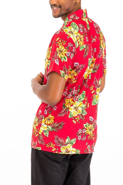 Tahiti Floral Button Up WEIV