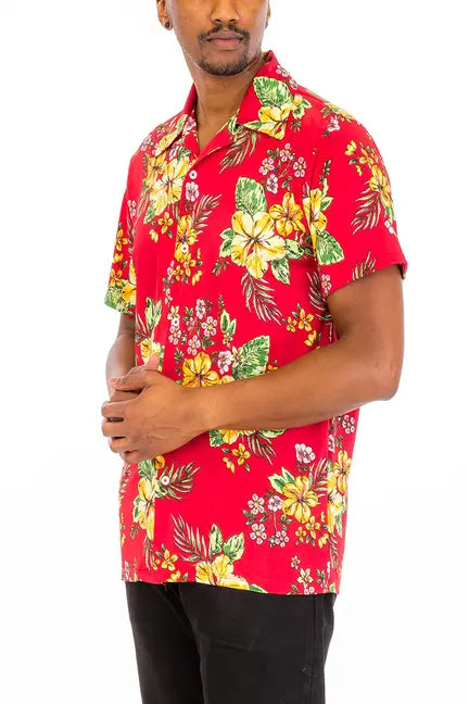 Tahiti Floral Button Up WEIV