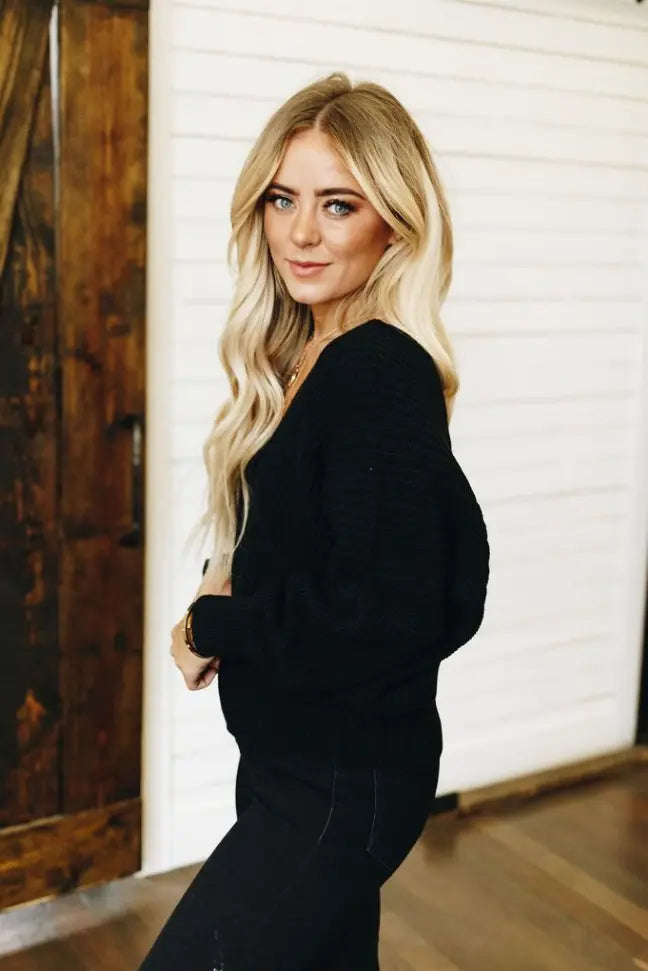 Take It Easy Knit Sweater Stay Warm in Style