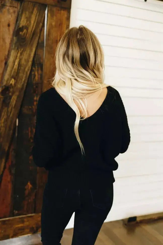 Take It Easy Knit Sweater Stay Warm in Style