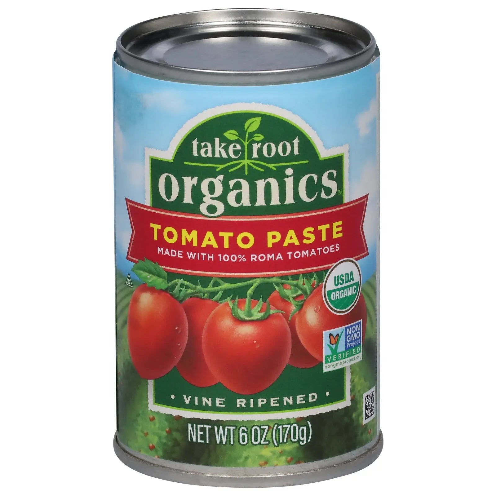 Take Root Organics - Tomato Paste Og2 - Cs Of 12-6 Oz Take Root Organics