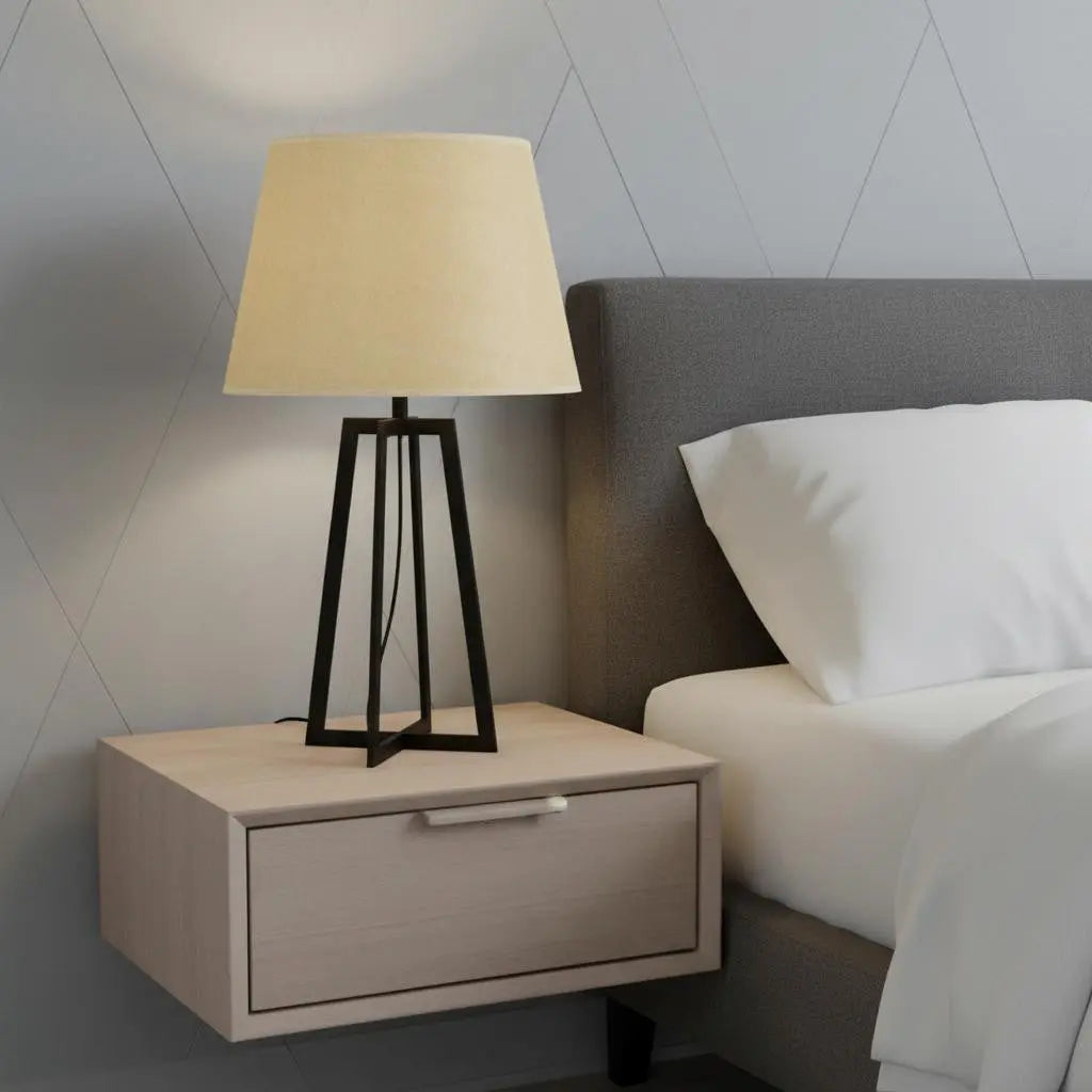 Tan Linen Plain Drum Lamp Shade Homeroots Lighting