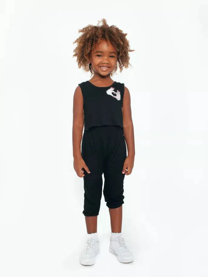 Tank Top And Dropped Crotch Romper Set Little Mass