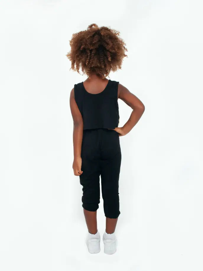 Tank Top And Dropped Crotch Romper Set Little Mass
