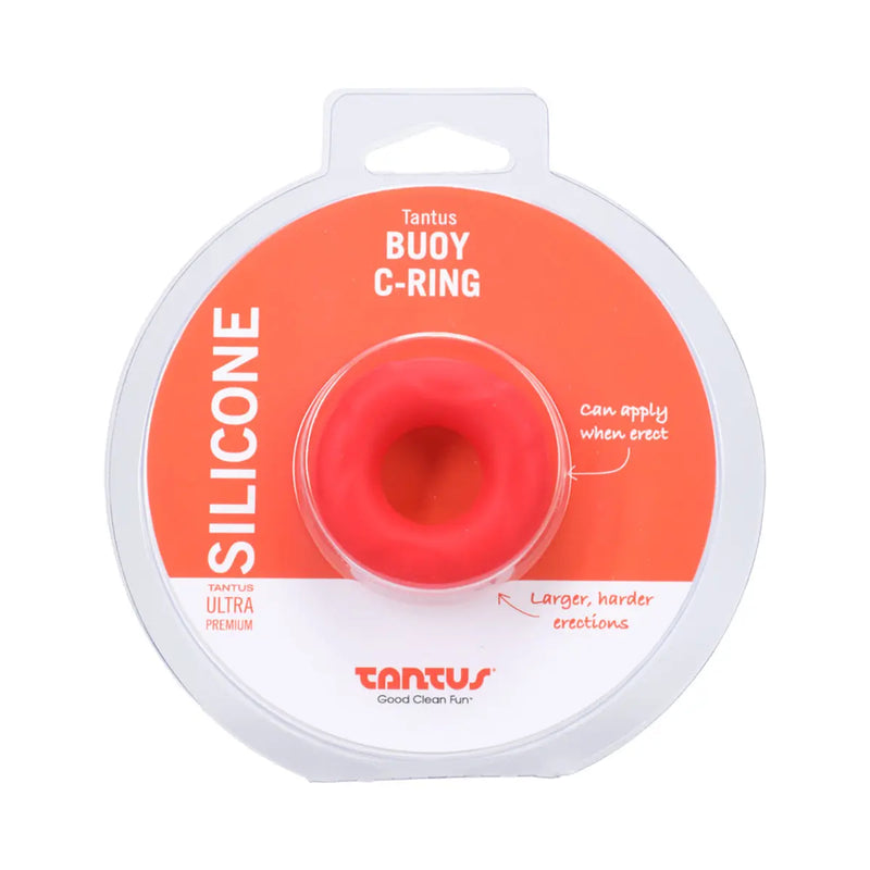 Tantus Buoy C-Ring Small Red Tantus
