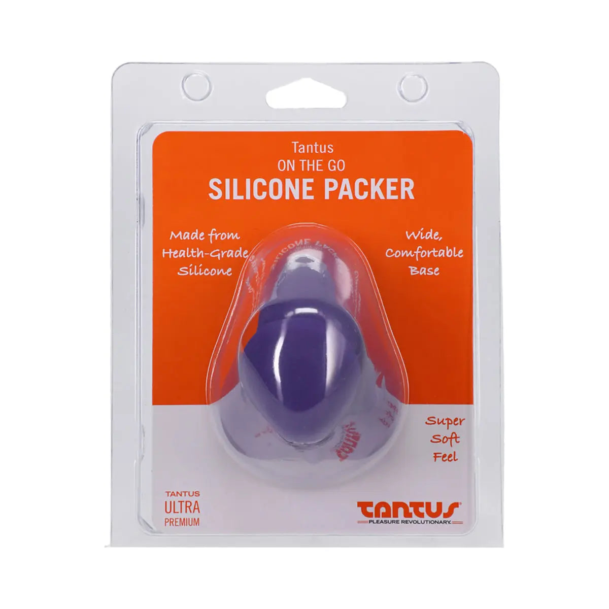 Tantus On The Go Silicone Packer Amethyst - GreatEagleInc