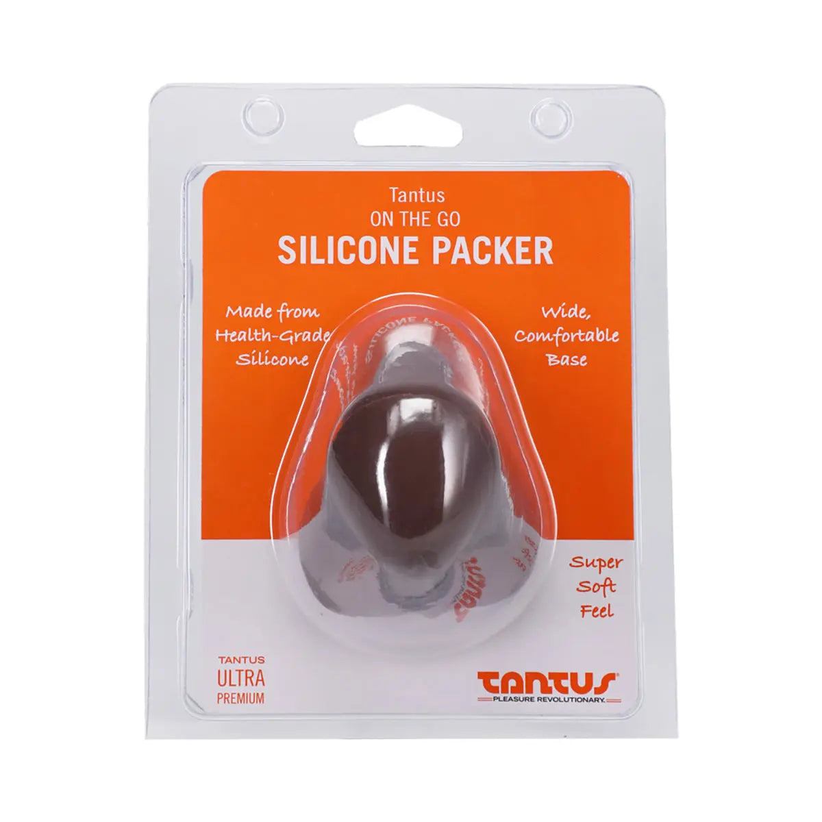Tantus On The Go Silicone Packer Espresso - GreatEagleInc