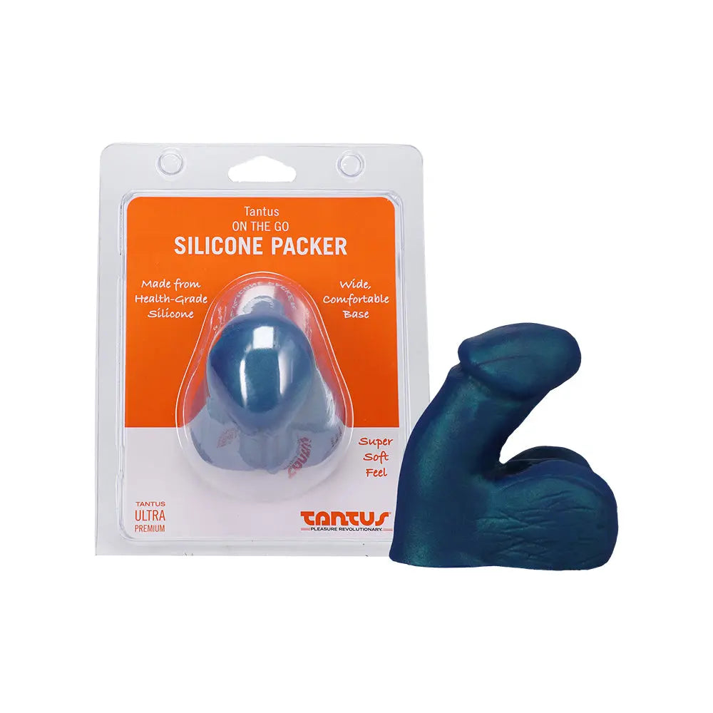 Tantus On The Go Silicone Packer Super Soft Malachite - GreatEagleInc