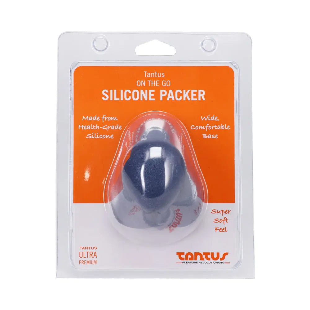 Tantus On The Go Silicone Packer Super Soft Sapphire - GreatEagleInc