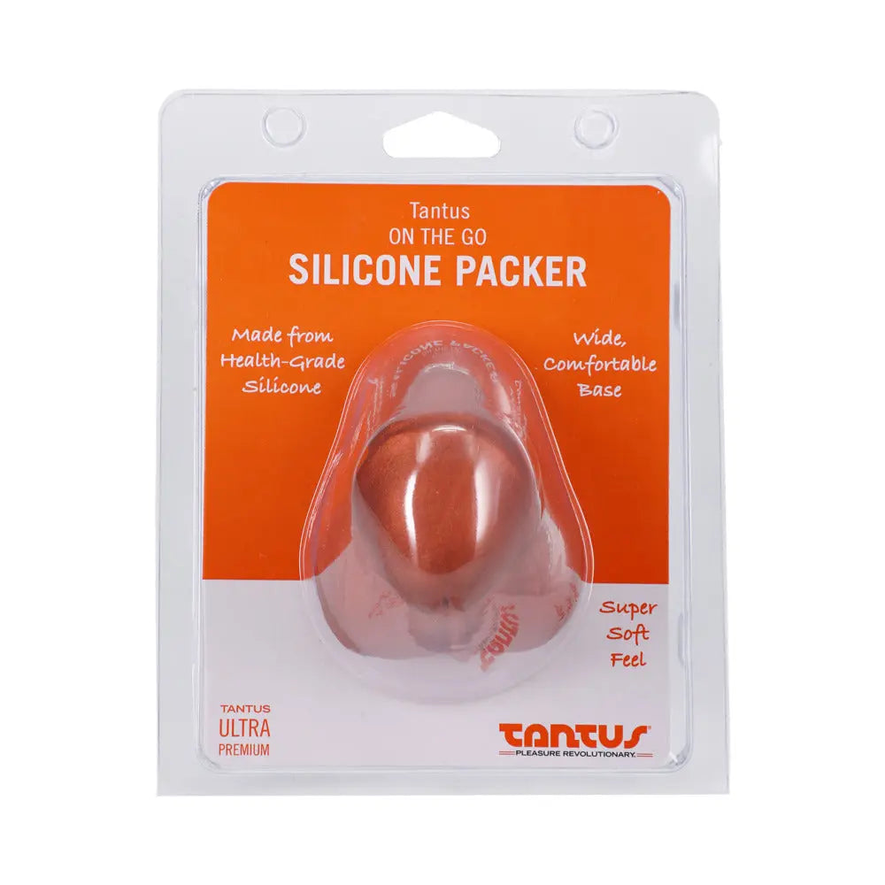 Tantus On the Go Silicone Packer- Super Soft Copper - GreatEagleInc