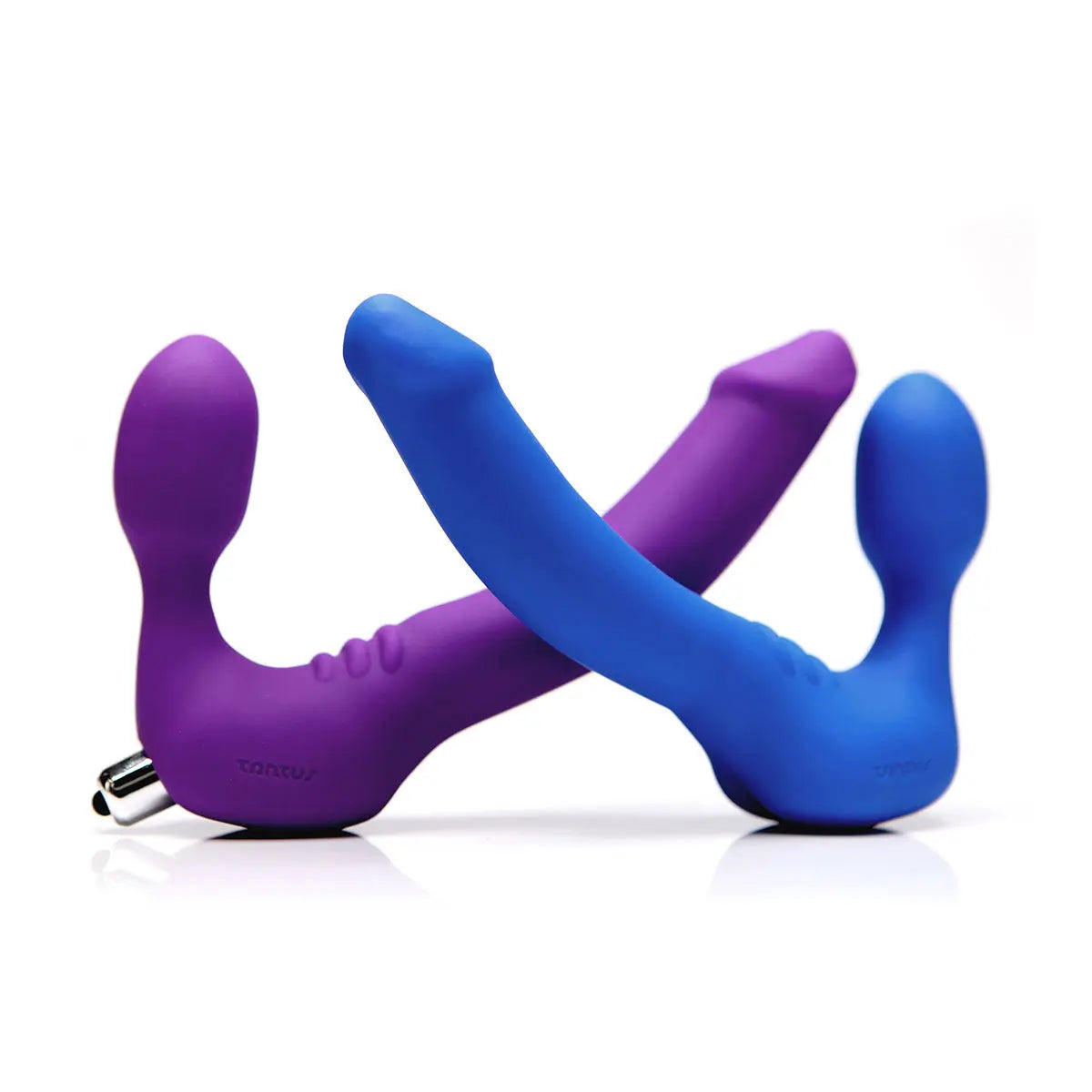 Tantus Strapless Slim - Blue - GreatEagleInc
