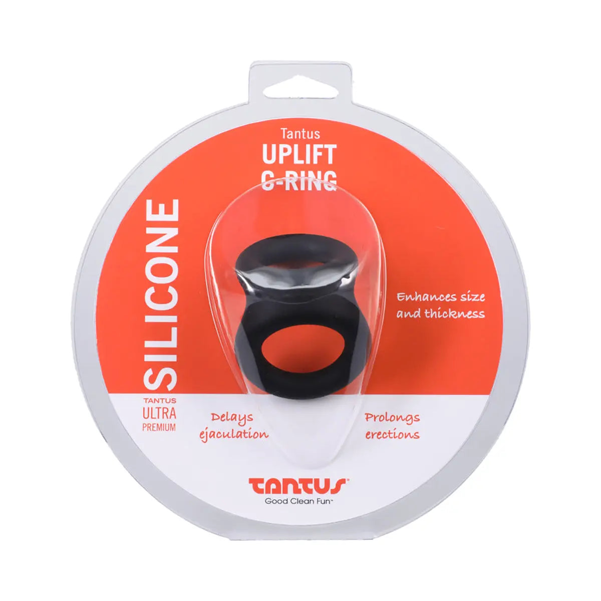 Tantus Uplift C Ring Onyx Tantus