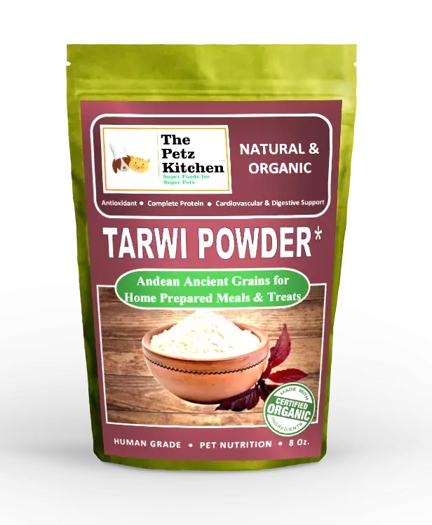 Tarwi - Antioxidant Complete Protein* - Digestive Cardiovascular & Pancreatic Support* The Petz Kitchen Organic Pet Systems